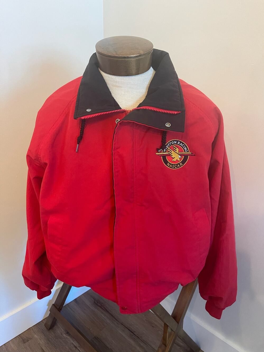 NASCAR Winston Racing Red Jacket Size XL